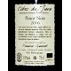 Côtes du Jura rouge cuvée "En Billat" 2016 domaine Jean-François Ganevat