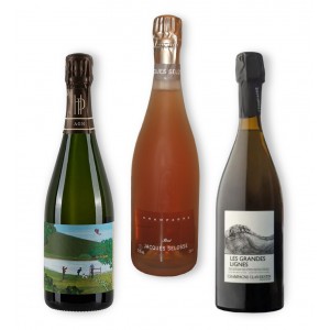 Coffret 3 Champagne "Rosé" Selosse (3 x 75 cl)