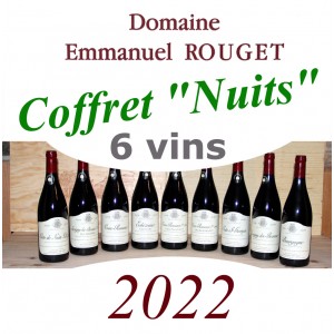 Pack 6 wines "Nuits" 2022 E. Rouget (6 x 75 cl)